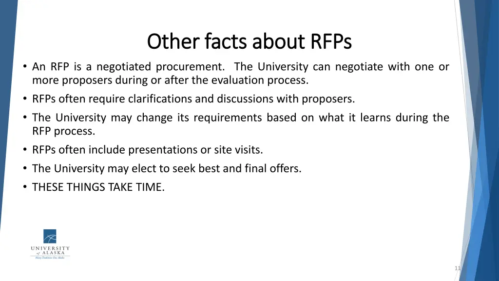 other facts about rfps other facts about rfps