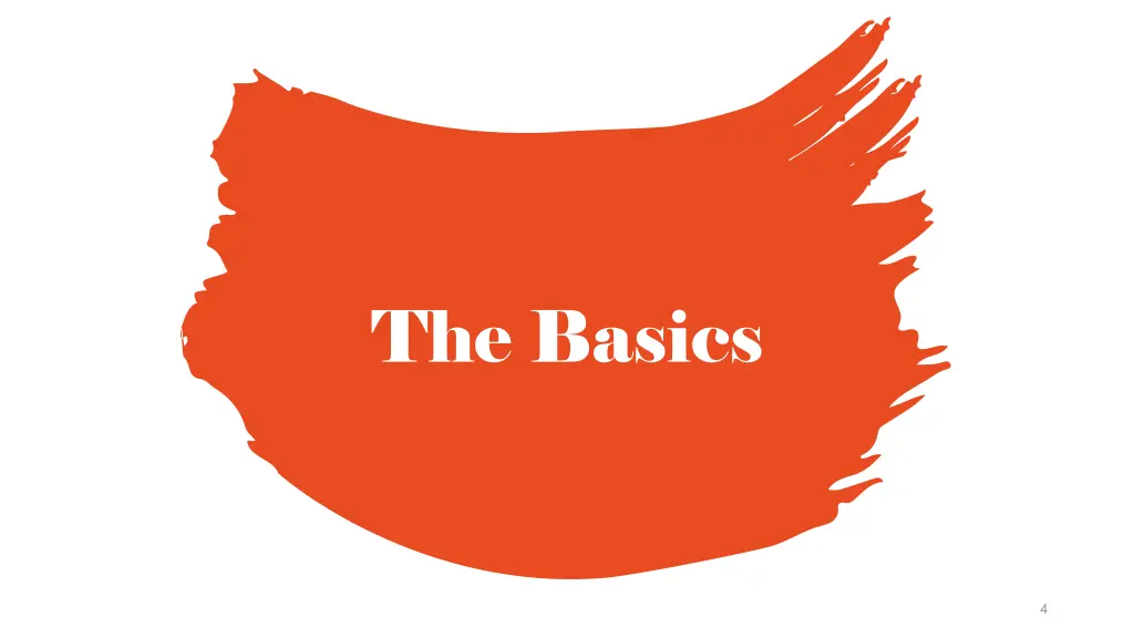the basics