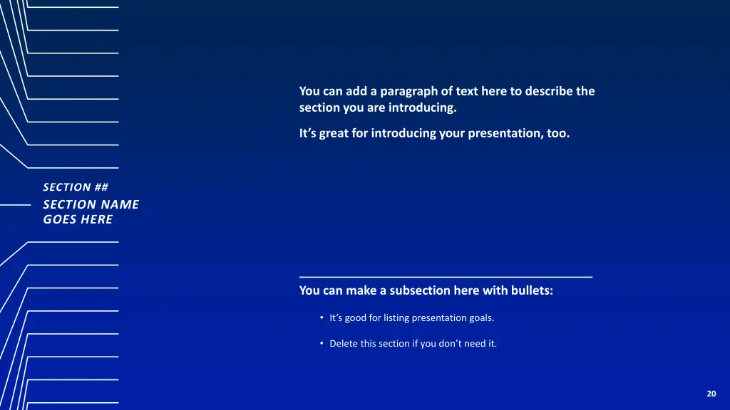 you can add a paragraph of text here to describe