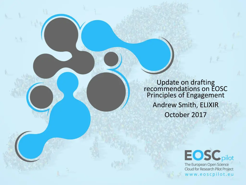 update on drafting recommendations on eosc