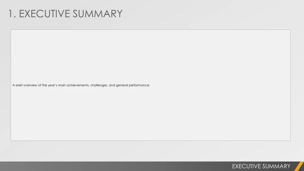 1 executive summary