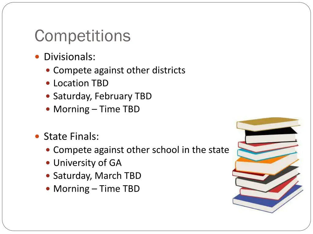 competitions 1