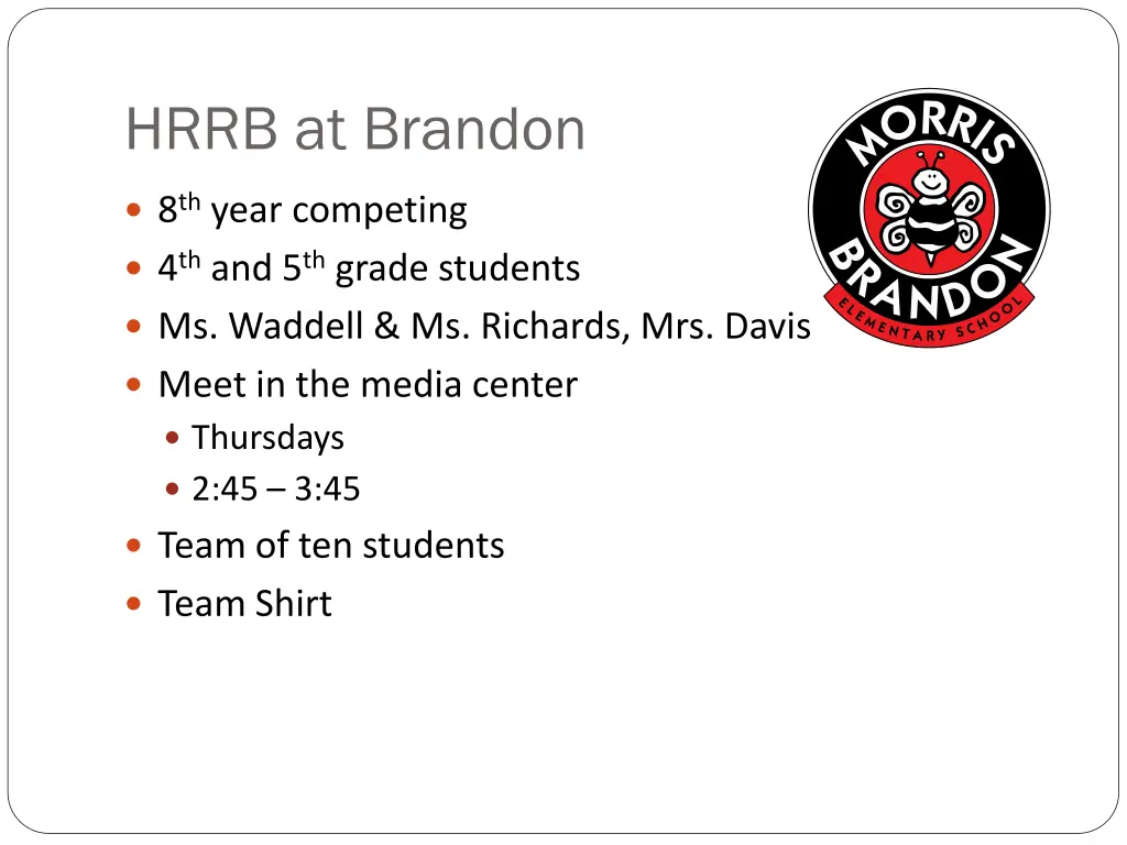 hrrb at brandon