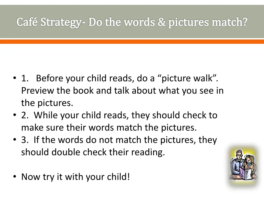 caf strategy do the words pictures match