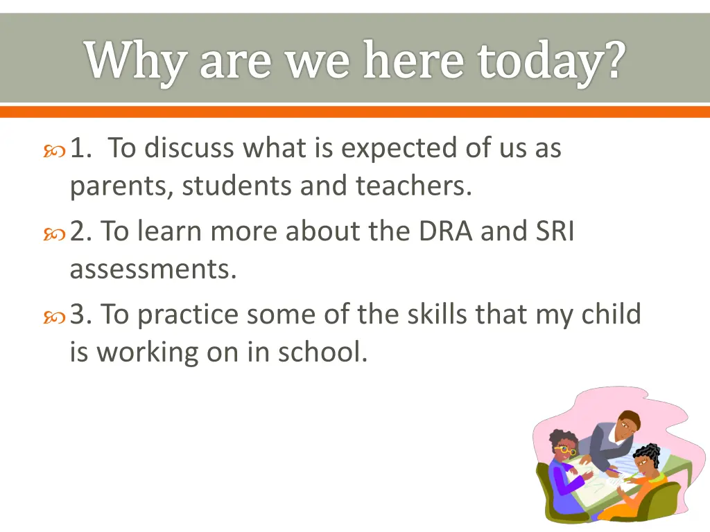why are we here today