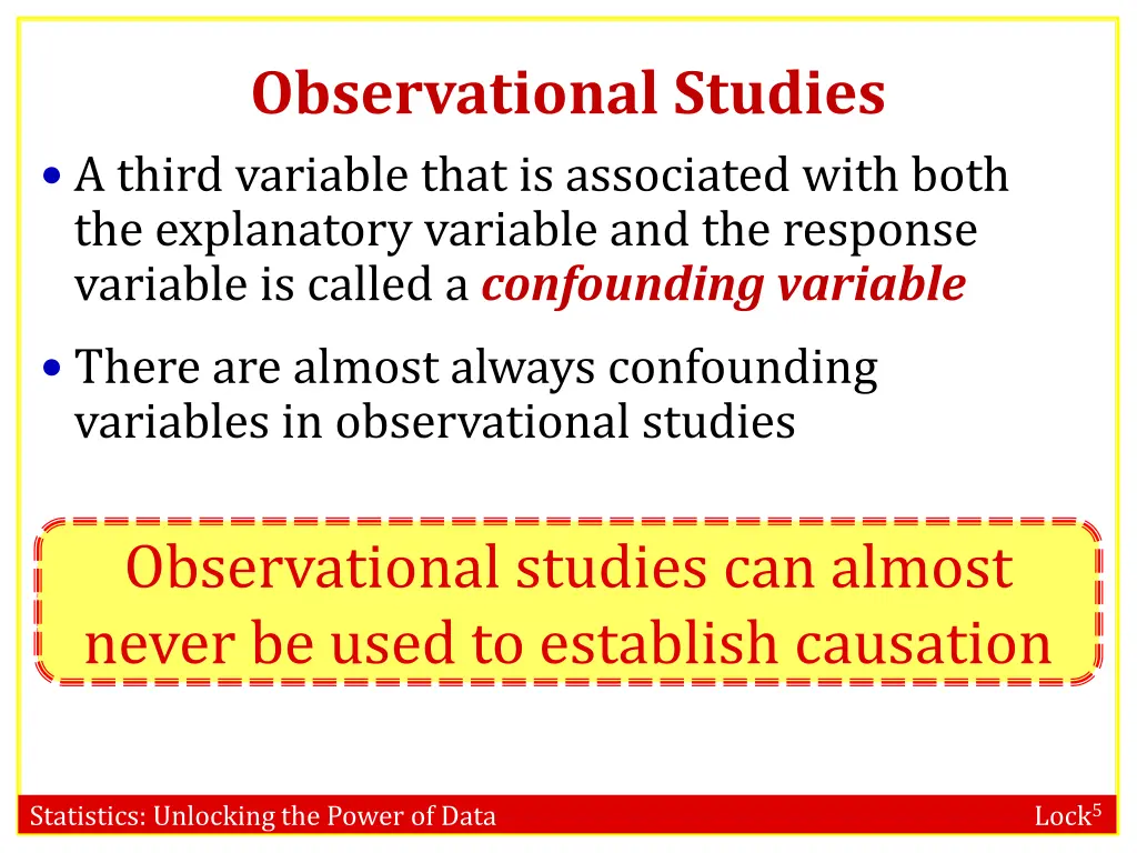 observational studies a third variable that