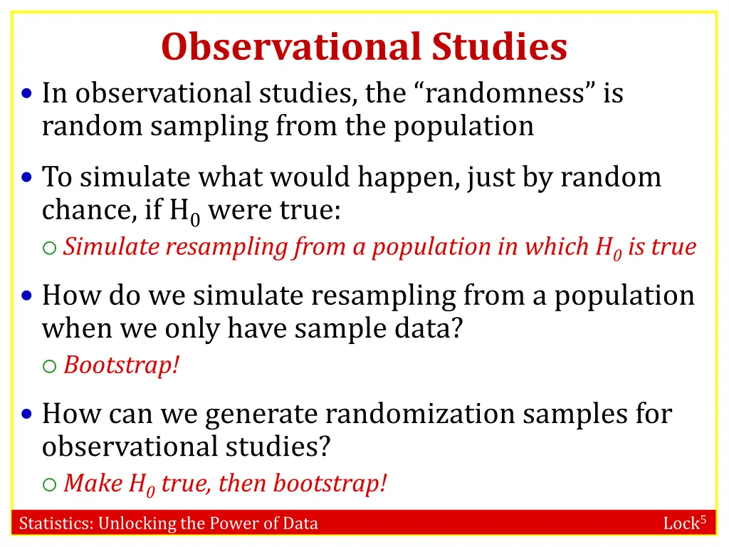 observational studies in observational studies