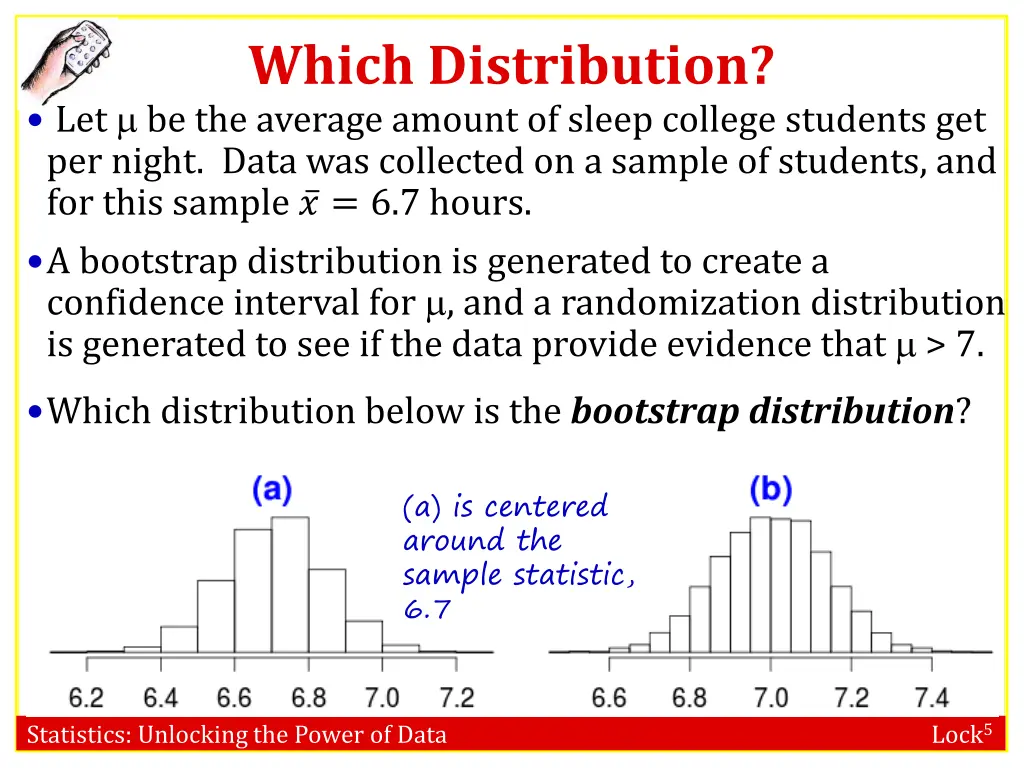 which distribution let be the average amount