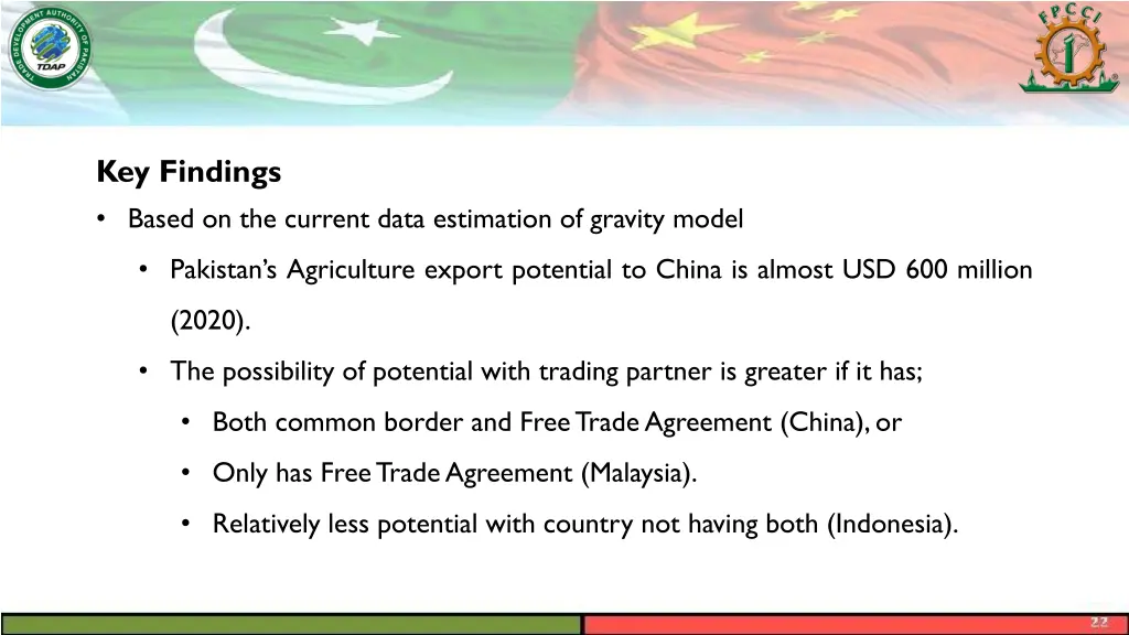 key findings based on the current data estimation