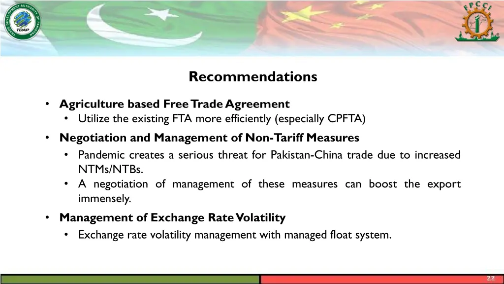 recommendations
