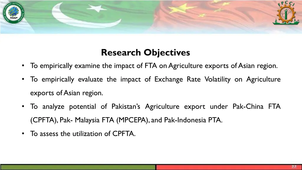 research objectives