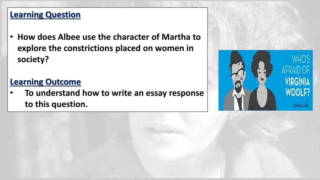 learning question 1