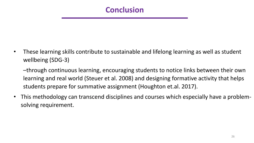 conclusion