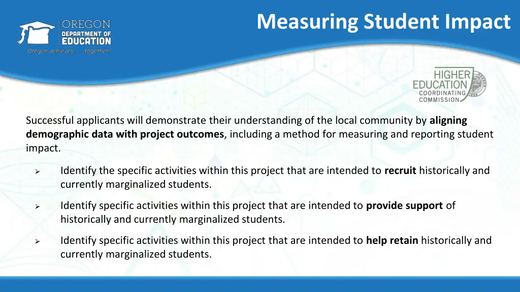 measuring student impact