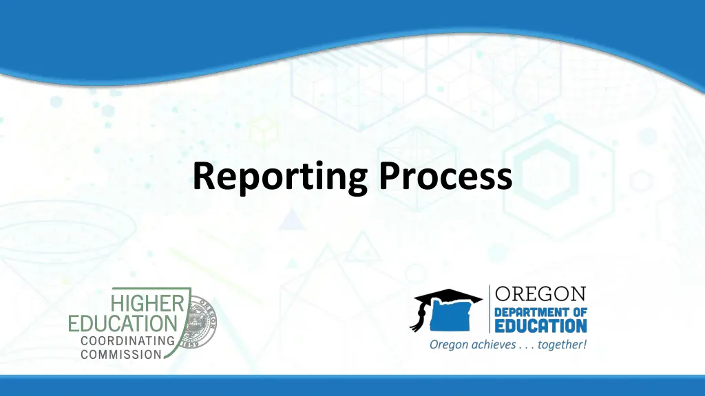 reporting process