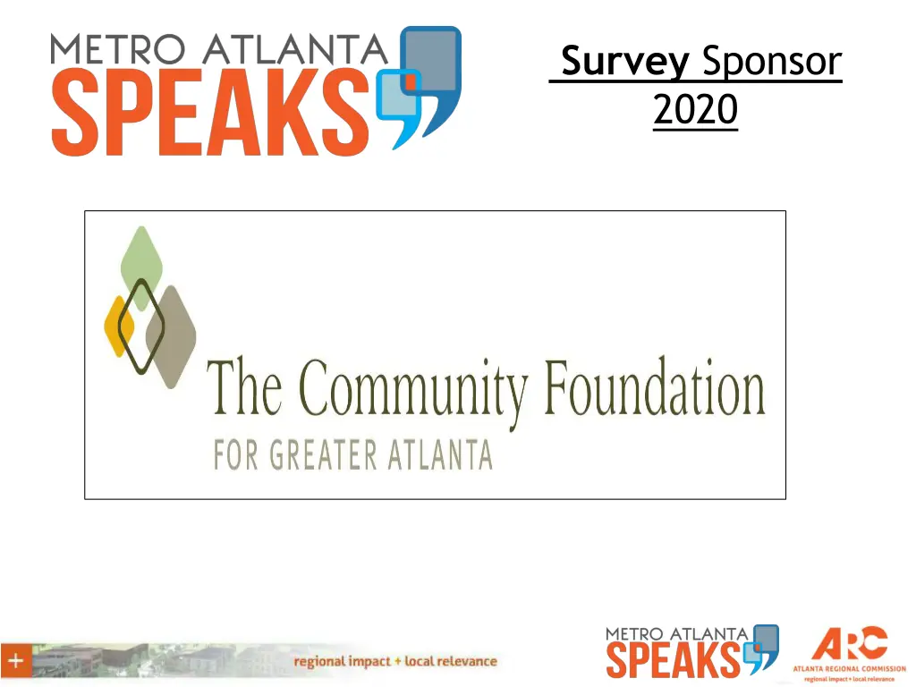 survey sponsor 2020