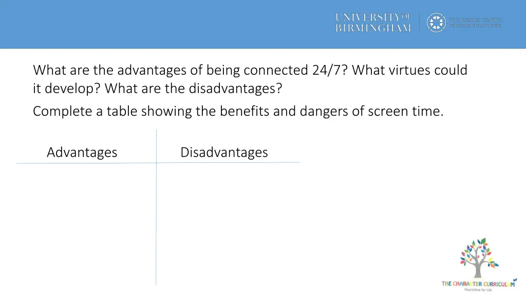 what are the advantages of being connected