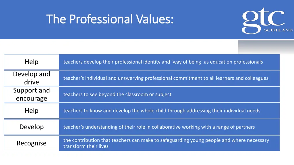 the professional values the professional values 1