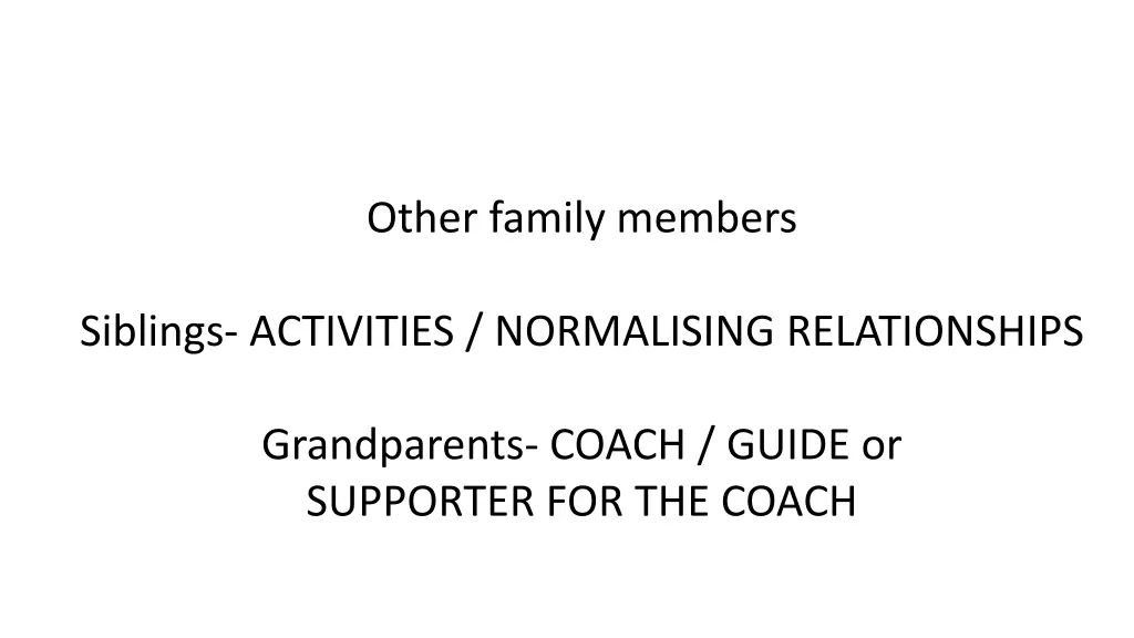 other family members