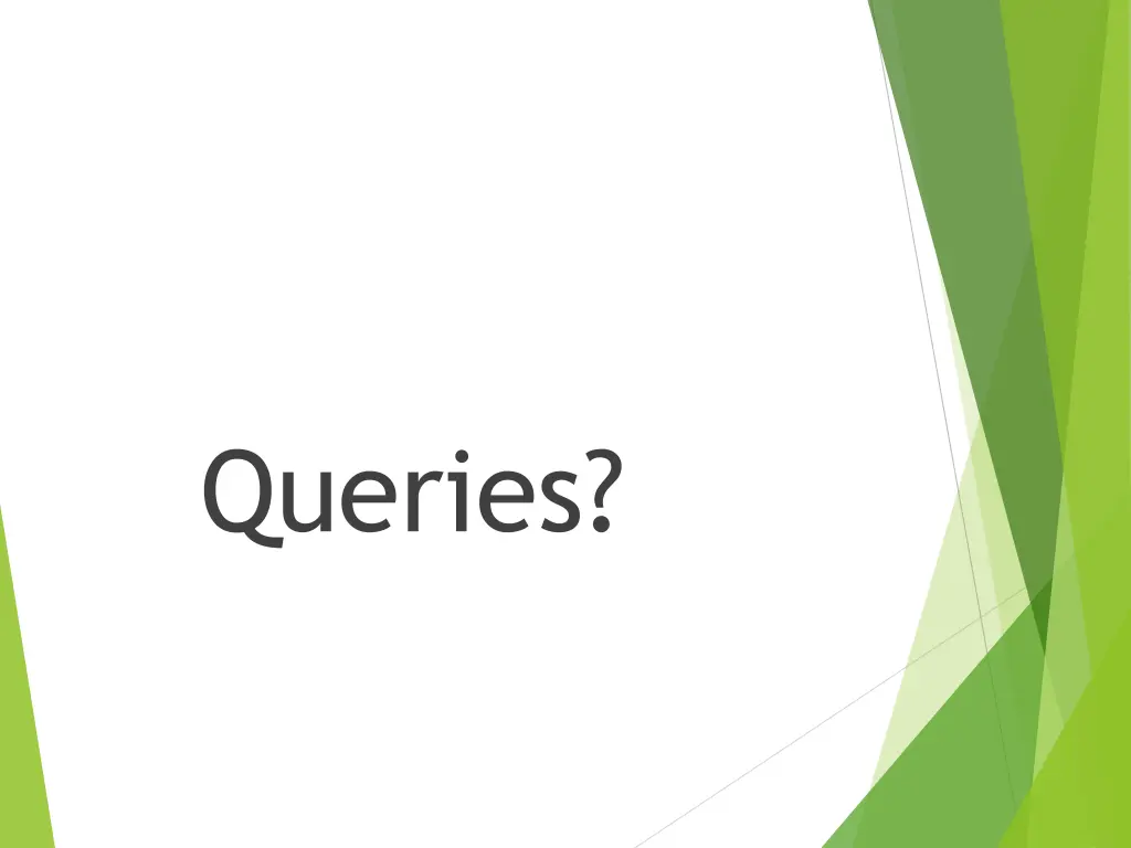 queries