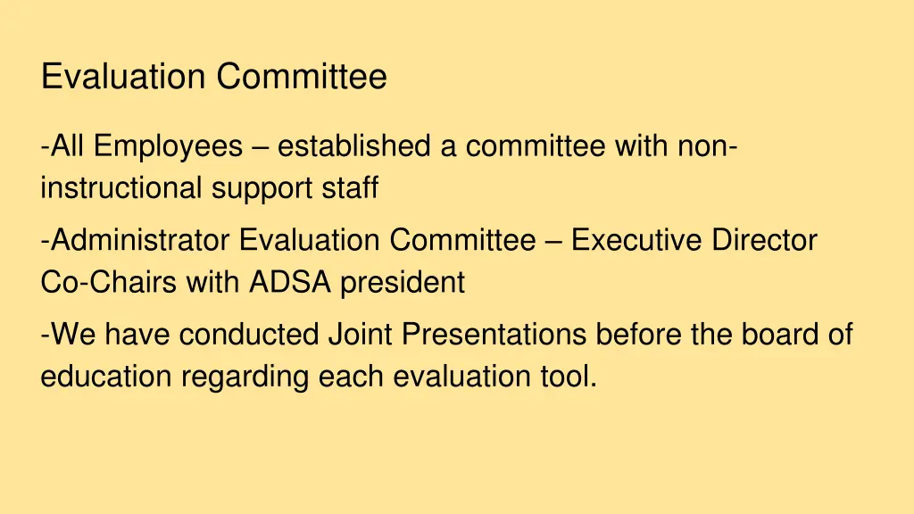 evaluation committee 1