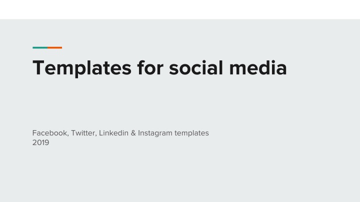 templates for social media