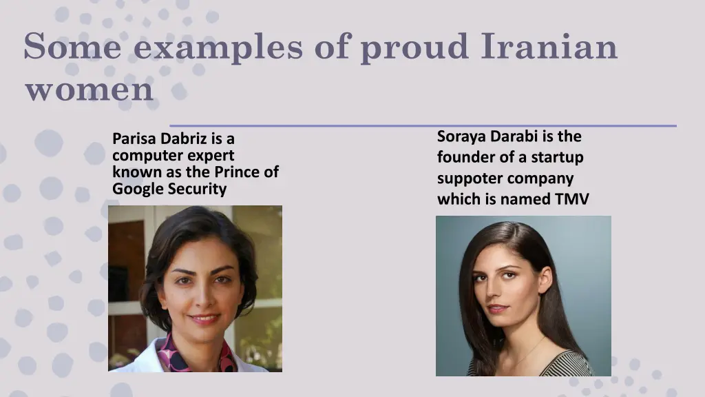 some examples of proud iranian women 1