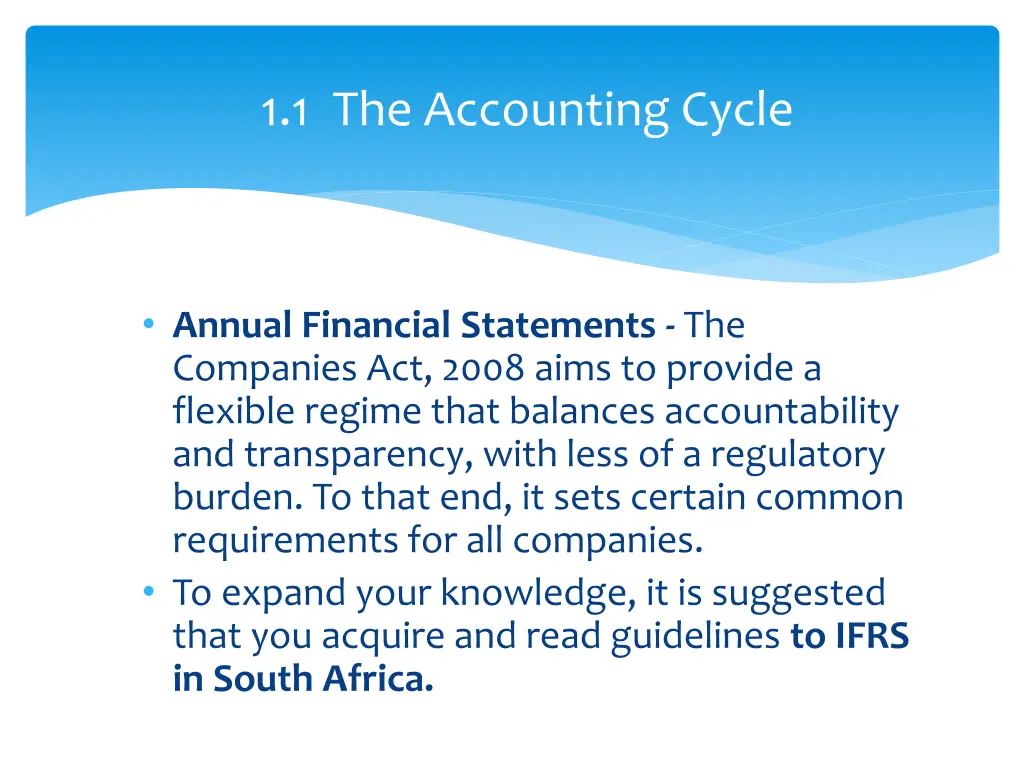 1 1 the accounting cycle 2