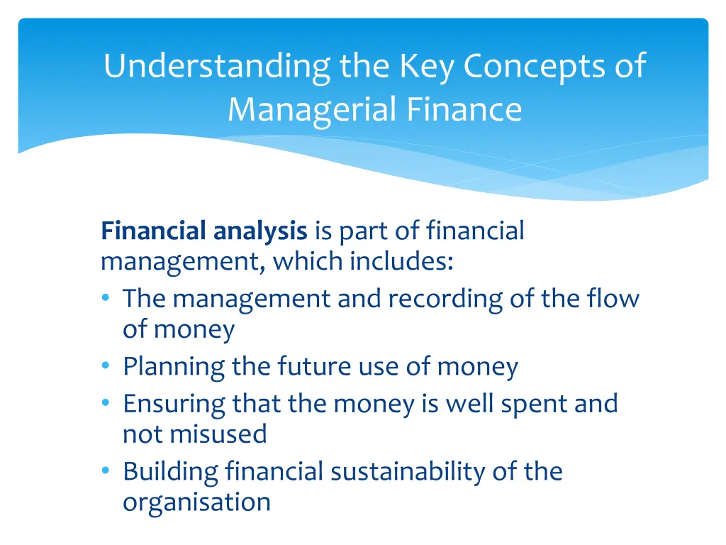 understanding the key concepts of managerial 2