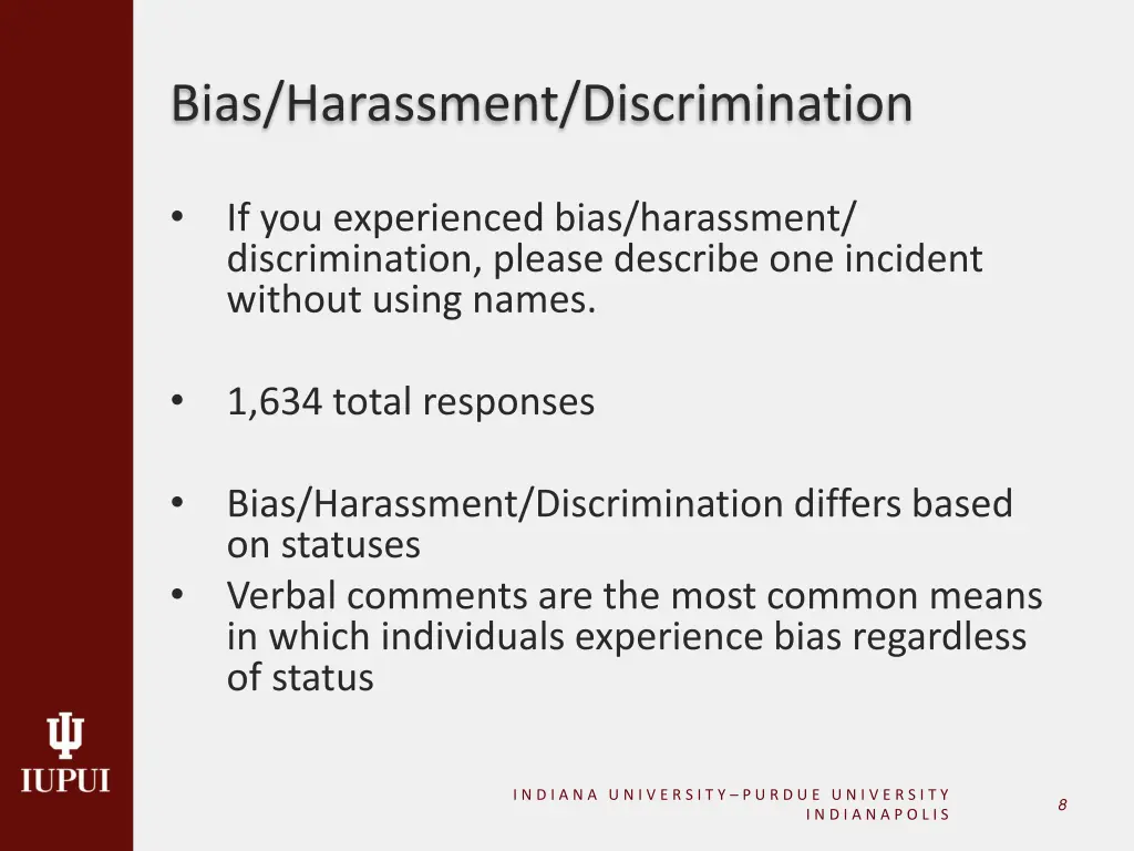 bias harassment discrimination 1
