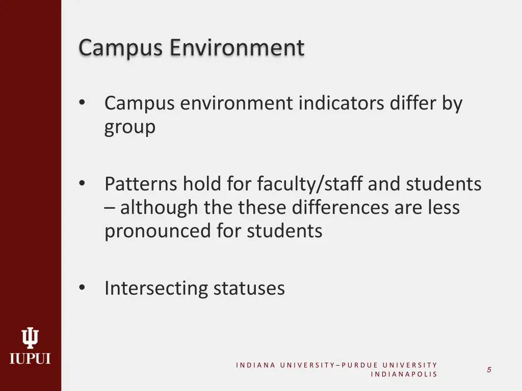 campus environment