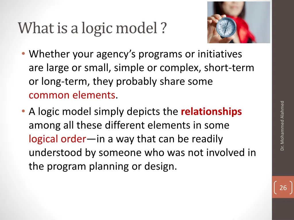 what is a logic model