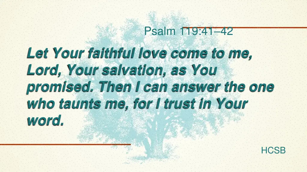 psalm 119 41 42