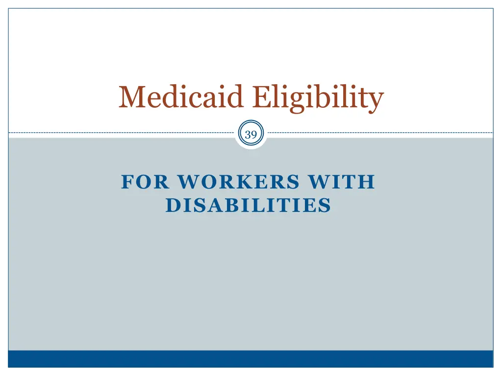 medicaid eligibility 4
