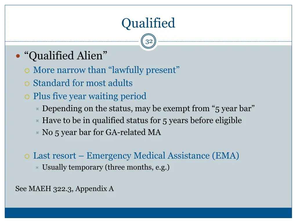 qualified
