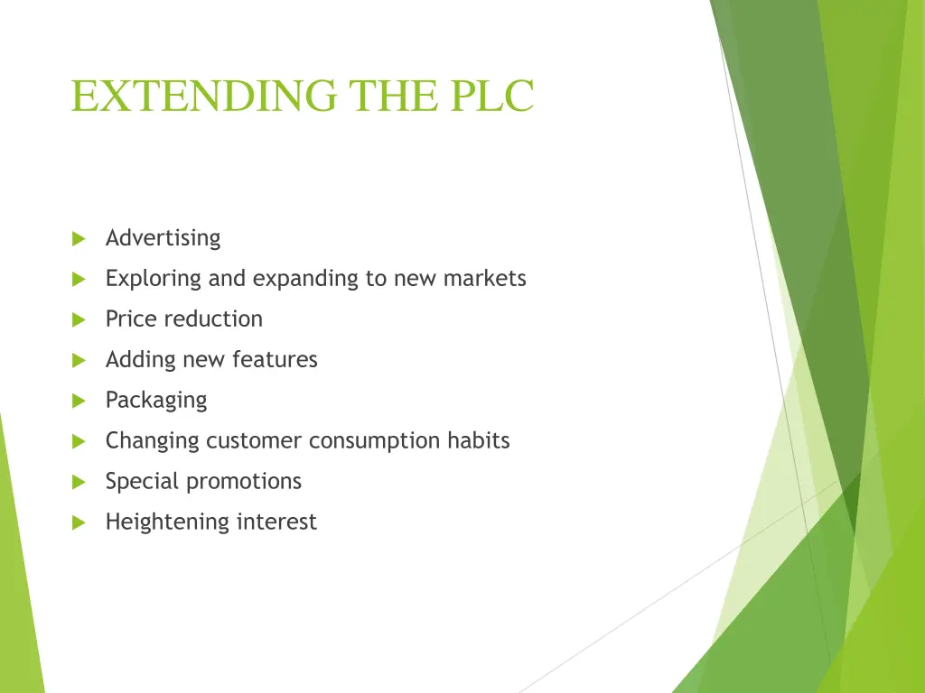 extending the plc