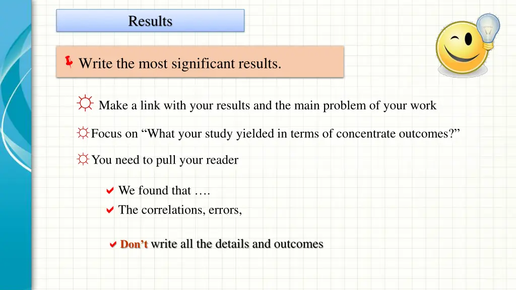 results