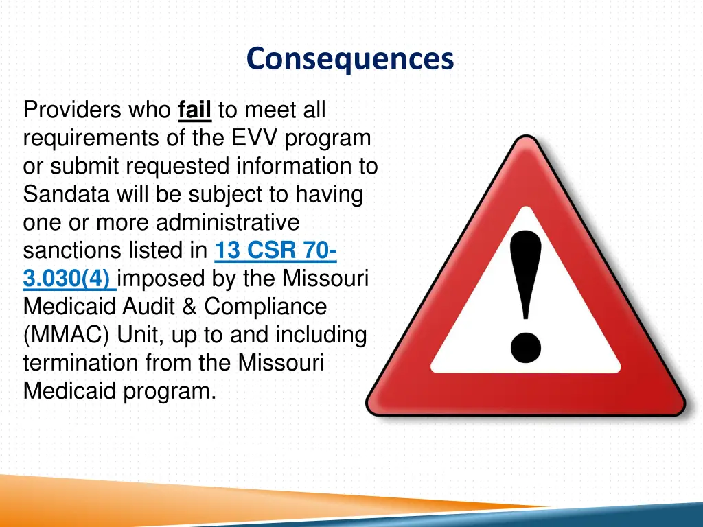 consequences