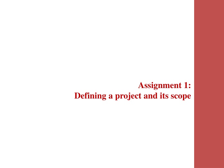 assignment 1