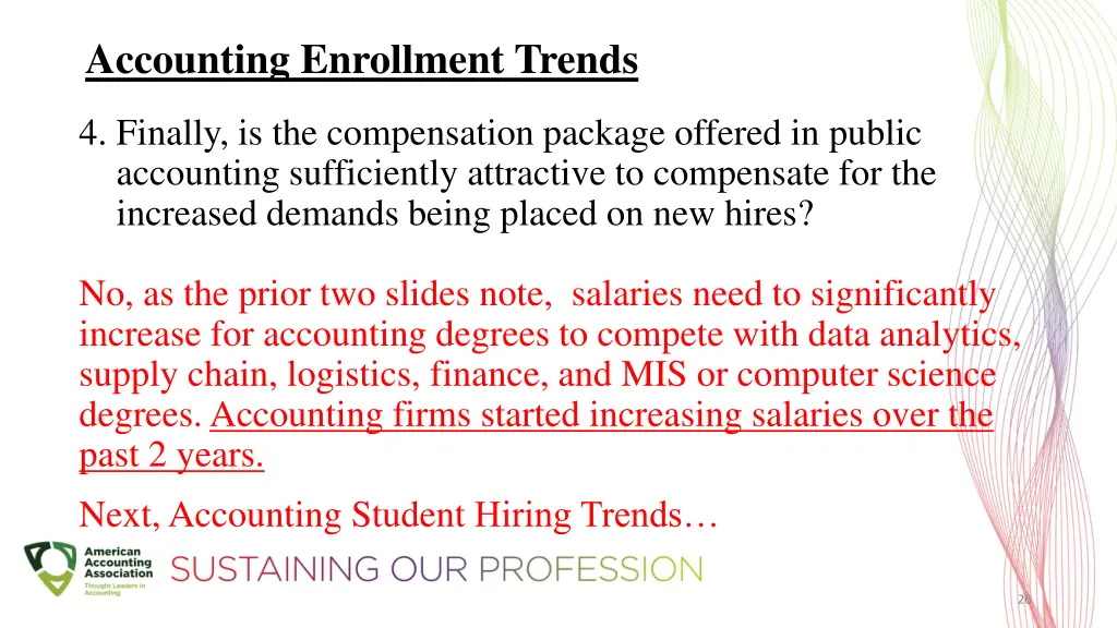 accounting enrollment trends 10