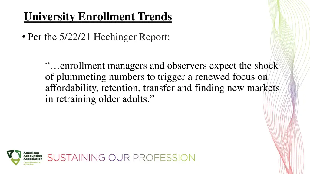 university enrollment trends 5