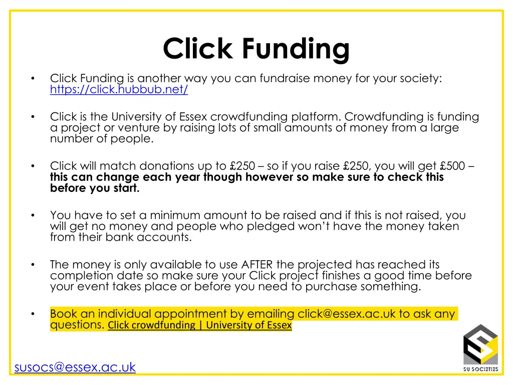 click funding