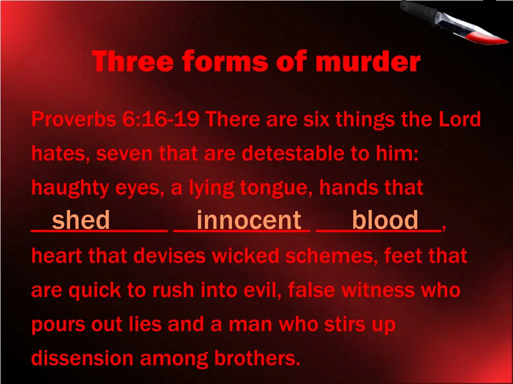 three forms of murder 2