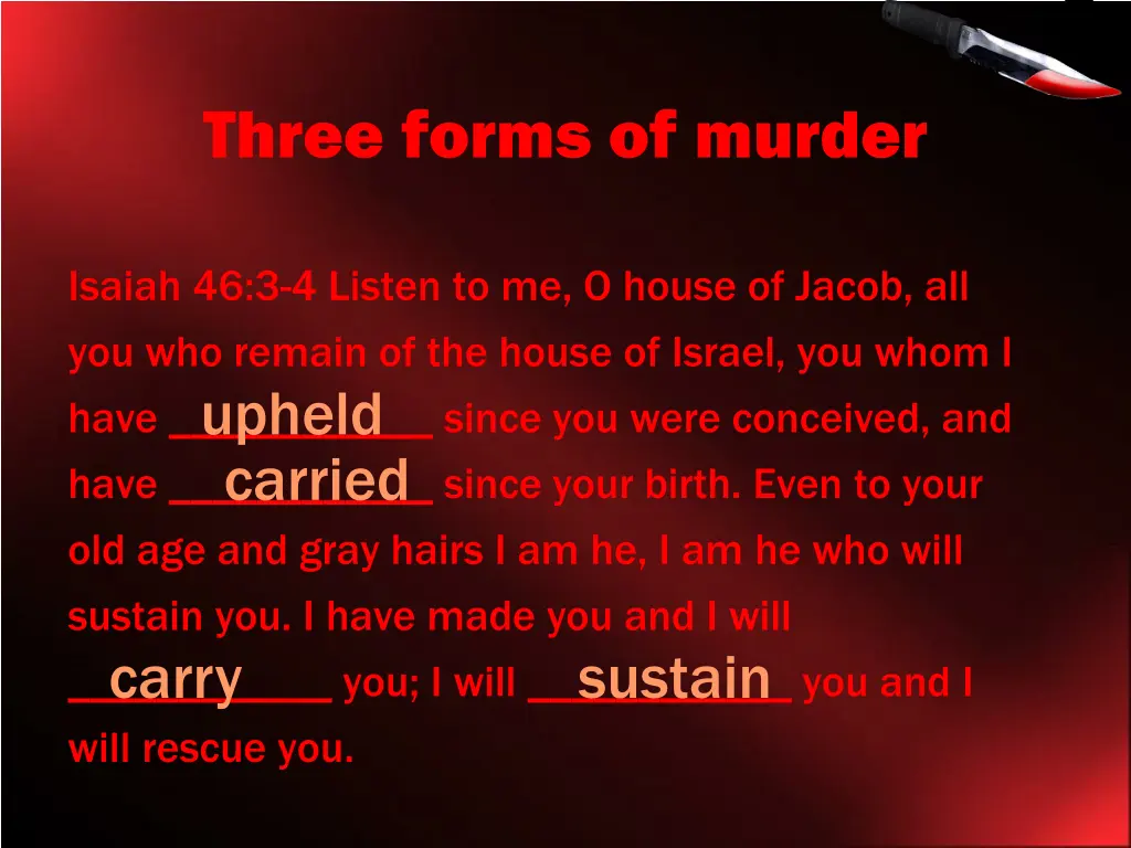 three forms of murder 3