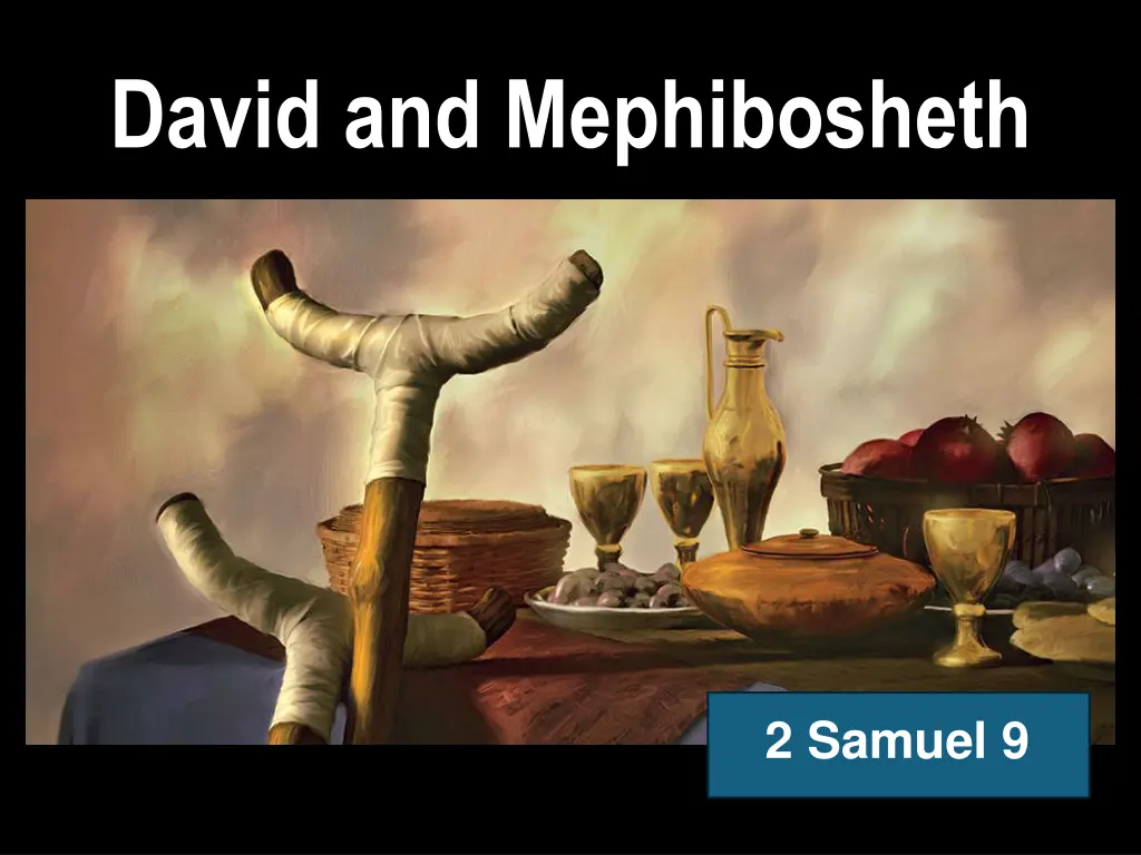 david and mephibosheth