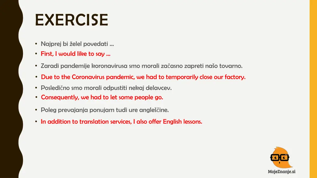 exercise 1