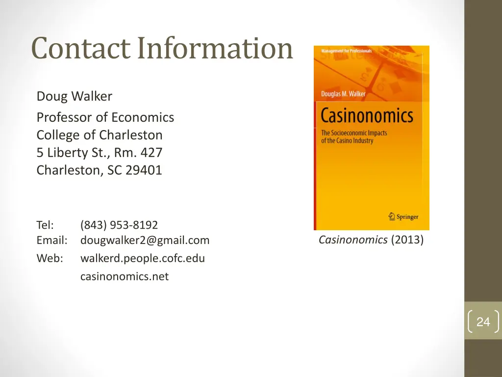 contact information