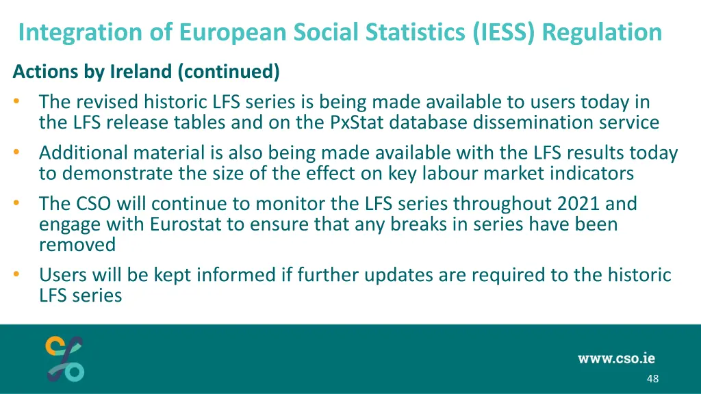 integration of european social statistics iess 5