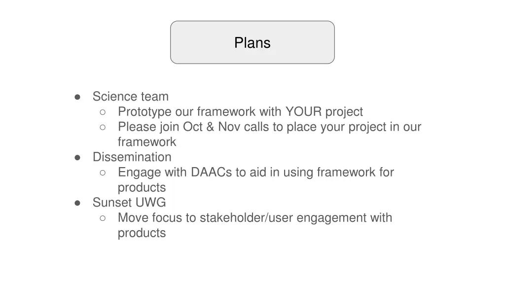 plans