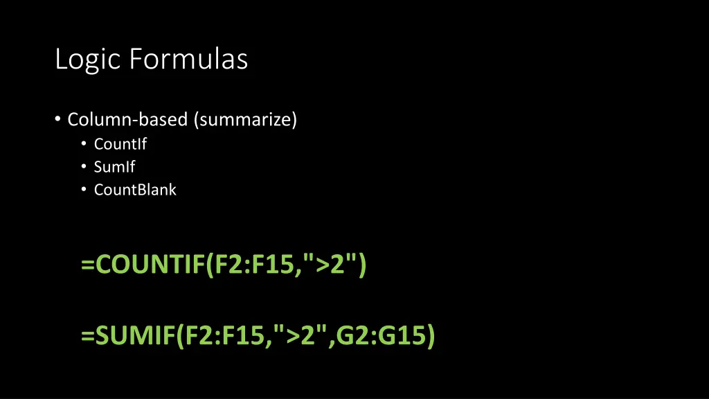 logic formulas 1